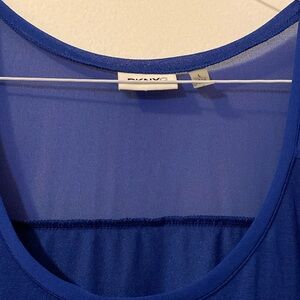 DKNY large maxi dress sapphire blue